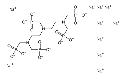 decasodium [[(phosphonatomethyl)imino]bis[ethane-2,1-diylnitrilobis(methylene)]]tetrakisphosphonate picture