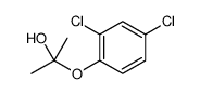 2-(2,4-dichlorophenoxy)propan-2-ol structure