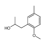 1-(2-methoxy-5-methyl)-phenyl propan-2-ol结构式