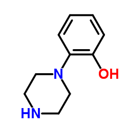 2-(Piperazin-1-yl)phenol Structure