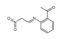 2-(2-nitroethylideneamino)acetophenone Structure