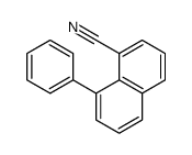 8-phenylnaphthalene-1-carbonitrile Structure