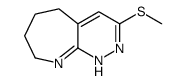 3-methylsulfanyl-6,7,8,9-tetrahydro-5H-pyridazino[3,4-b]azepine Structure