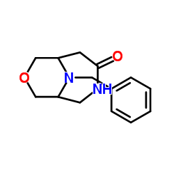 10-benzyl-8-oxa-3,10-diazabicyclo[4.3.1]decan-4-one Structure