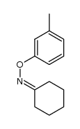 cyclohexanone O-(m-tolyl) oxime Structure