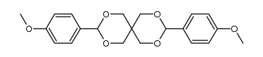 3,9-di(4-methoxyphenyl)-2,4,8,10-tetraoxaspiro[5,5]undecane Structure