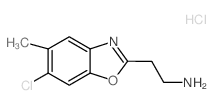 2-(6-Chloro-5-methyl-1,3-benzoxazol-2-yl)-ethanamine hydrochloride picture