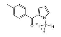 1-Methyl-d3-2-(4-methylbenzoyl)pyrrole Structure