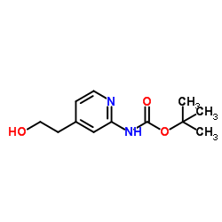 N-Boc-2-(2-aminopyridin-4-yl)ethanol picture