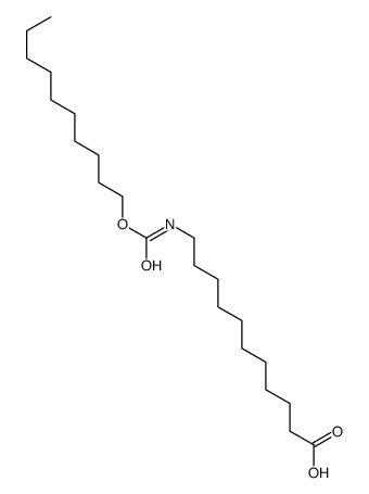 11-(decoxycarbonylamino)undecanoic acid结构式