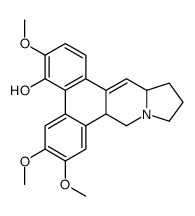 Dibenzo[f,h]pyrrolo[1,2-b]isoquinolin-4-ol,8b,9,- 11,12,13,13a-hexahydro-3,6,7-trimethoxy-,(8bS,13aS)- picture