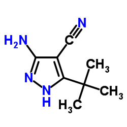 3-Amino-5-(tert-butyl)-1H-pyrazole-4-carbonitrile picture