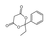 2-ethyl-2-phenyl-1,3-dioxane-4,6-dione Structure