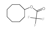 Acetic acid,2,2,2-trifluoro-, cyclooctyl ester结构式