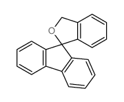 spiro[1H-2-benzofuran-3,9'-fluorene]结构式