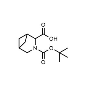 3-(1,1-二甲基乙基)3-氮杂双环[3.1.1]庚烷-2,3-二羧酸盐结构式
