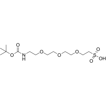 Boc-NH-PEG3-sulfonic acid图片