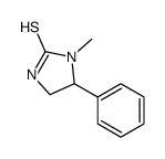 1-Methyl-5-phenyl-2-imidazolidinethione Structure