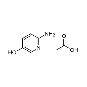 6-氨基吡啶-3-醇 乙酸结构式