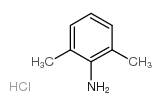 2,6-二甲基苯胺盐酸盐结构式