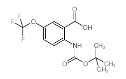 2-TERT-BUTOXYCARBONYLAMINO-5-TRIFLUOROMETHOXY-BENZOIC ACID picture