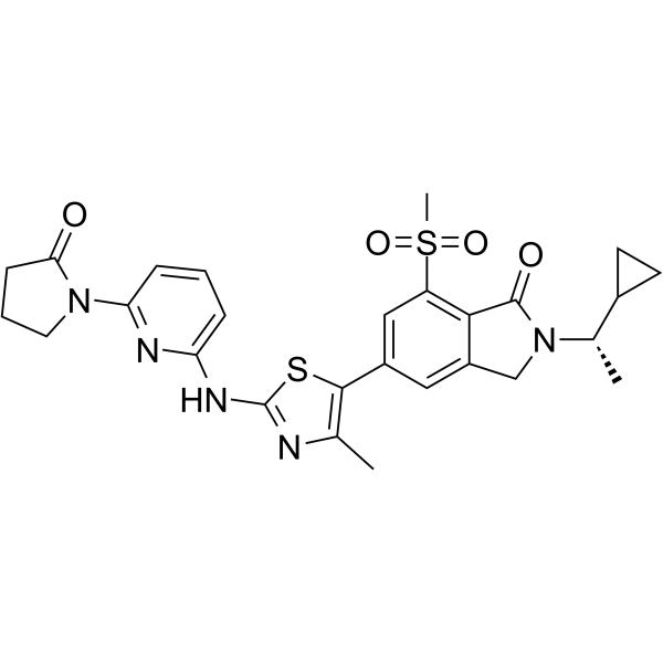 AZD8154 Structure