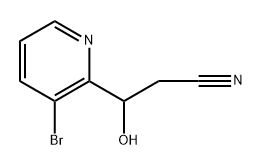 3-(3-溴吡啶-2-基)-3-氧代丙腈结构式