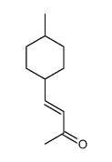 4-(4-methylcyclohexyl)but-3-en-2-one Structure