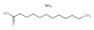 ammonium laurate Structure