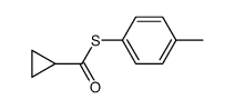 S-p-tolyl cyclopropanecarboxylate Structure