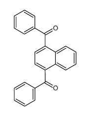 naphthalene-1,4-diylbis(phenylmethanone)结构式