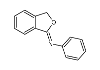 (3H-isobenzofuranylidene)-phenyl-amine Structure