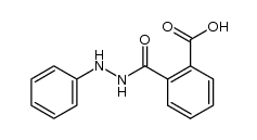 2-[(2-phenylhydrazino)carbonyl]benzoic acid Structure