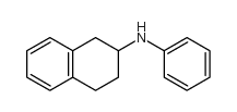 N-苯基-1,2,3,4-四氢-2-氨基萘结构式