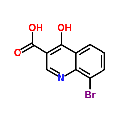 8-Bromo-4-hydroxy-3-quinolinecarboxylic acid picture