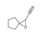 1-噁螺[2.4]庚烷-2-甲腈结构式