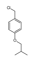 1-(chloromethyl)-4-(2-methylpropoxy)benzene结构式