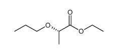 ethyl (S)-2-propyloxypropanoate Structure