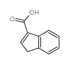 1H-茚-3-羧酸结构式