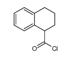 1,2,3,4-tetrahydronaphthalene-1-carbonyl chloride Structure