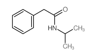 Benzeneacetamide,N-(1-methylethyl)-结构式