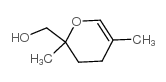 2H-Pyran-2-methanol,3,4-dihydro-2,5-dimethyl- Structure