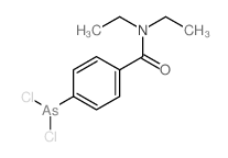 4-dichloroarsanyl-N,N-diethyl-benzamide picture