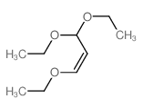 1,3,3-Triethoxy-1-propene结构式