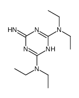 2-N,2-N,4-N,4-N-tetraethyl-1,3,5-triazine-2,4,6-triamine结构式