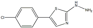 [5-(4-Chloro-phenyl)-thiazol-2-yl]-hydrazine picture