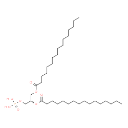 [S,(-)]-1-O,2-O-Dipalmitoyl-D-glycerol 3-phosphoric acid picture