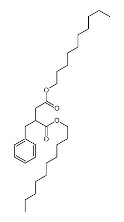 didecyl 2-benzylbutanedioate Structure