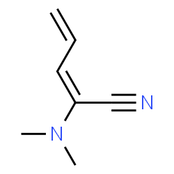 2,4-Pentadienenitrile,2-(dimethylamino)-(9CI) picture