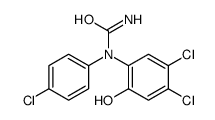 1-(4-chlorophenyl)-1-(4,5-dichloro-2-hydroxyphenyl)urea Structure